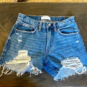 Brand new I bought them tried them on at home didn’t fit and haven’t wore since!